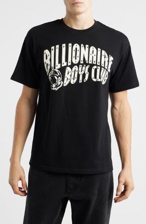 Billionaire Boys Club Curve Logo Graphic Cotton T-Shirt in Black at Nordstrom Rack, Size Small R