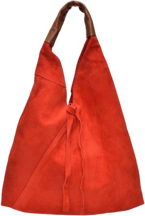 Anna Luchini Rood Rundleer Tas