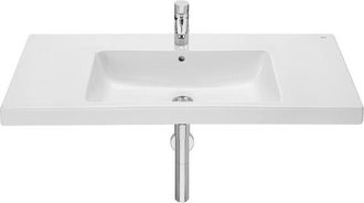 Roca Lavabo De Porcelana Mural Blanco The Gap - Roca Medidas: 1000x460x175 Mm