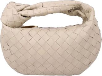 Bottega Veneta Beige Mini Jodie Mini Shoulder Bag