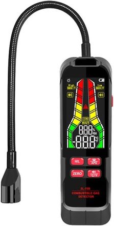 OEM Detector Port&aacute;til De Fugas De Gas Combustible - Analizador De Concentraci&oacute;n De Gas Natural - F&aacute;cil De Instalar - Bater&iacute;a Zl73a