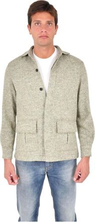 Boglioli Heren, Jassen, Groen, Maat: M Wol