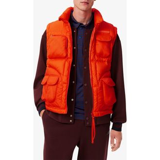 Lacoste Water Repellent Utility Down Puffer Vest in Buoy at Nordstrom, Size 38 Us