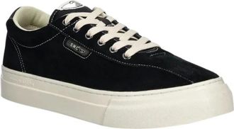 Stepney Workers Club Dellow 02 Cup Suede - - Shoes - Uomo - Nero - 40 EU
