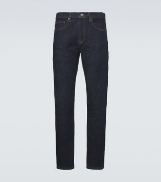 Frame Denim Mid-rise straight jeans