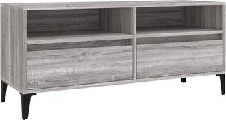 vidaXL Vidaxl - tv Cabinet Grey Sonoma 100x34.5x44.5 cm Engineered Wood