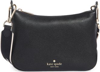 Kate Spade New York rosie logo strap crossbody bag in Black at Nordstrom Rack