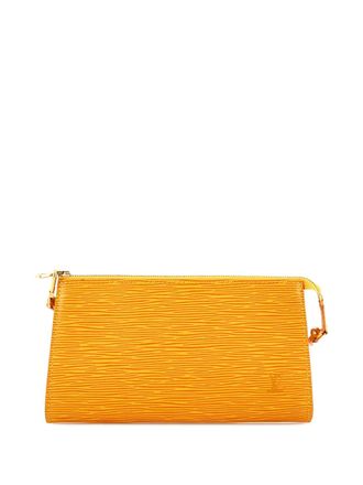 Louis Vuitton Pochette Accessoires Epi Leather clutch bag - Giallo