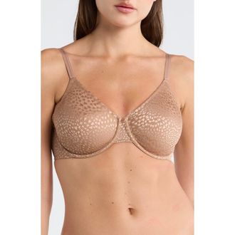 Chantelle Magique Underwire Back Smoothing Minimizer Bra in Coffee Latte at Nordstrom, Size 30F