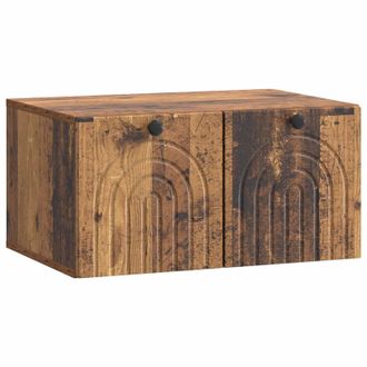 vidaXL Mueble Para Tv De Pared Madera Envejecida 59,5 X 41 X 30 Cm Vidaxl