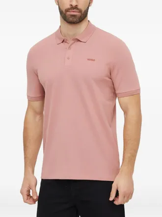 HUGO BOSS logo polo shirt - Red