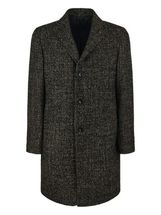 Tagliatore single-breasted coat - Black