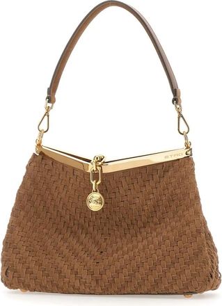 Etro Vela Tas - Dames - Schoudertassen - Bruin - ONE Size - Leer - Tassen