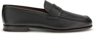 Churchs Black Calf Leather Bos Taurus Slip-On Mens Loafers