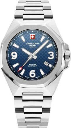 Swiss Alpine Military 7005.1135 Avenger - Heren - Horloges - Grijs - ONE Size - Accessoires