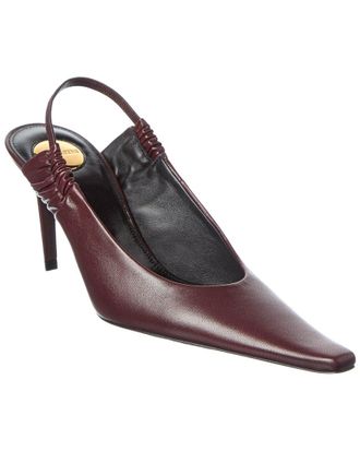 Saint Laurent Anne Marie Leather Pump