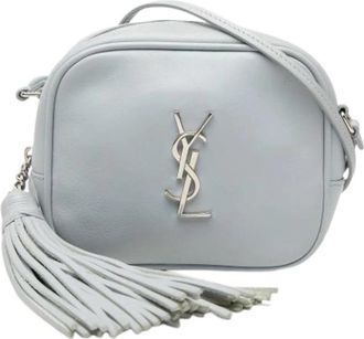 Saint Laurent Pre-owned Blogger Crossbody Bag - Dames - Vintage Schoudertas - Blauw - ONE Size - Leer - Vintage