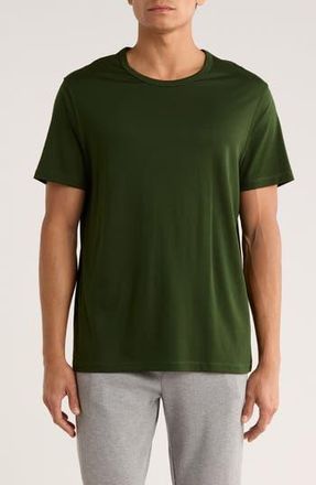 Daniel Buchler Super Fine Crewneck Knit T-Shirt in Olive at Nordstrom Rack, Size Medium