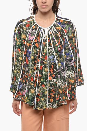 Stella McCartney Blusa Asimmetrica LYRA con Motivo Floreale Stella McCartney