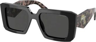Prada Zonnebril - unisex - Zonnebrillen - Zwart - 51 MM - Accessoires