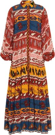 Carolina K Josefina Dress Paisley In Paisley Blue