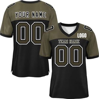 Generic Custom American Football Jersey for Men Women Youth Preschool Personalized Team Logo Name Number Breathable Sport Shirts