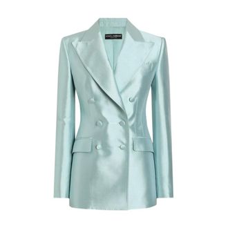 Dolce & Gabbana Mujer, Chaquetas, Azul, Talla: S