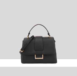 Paul Costelloe Womens Alafia Leather Multi Way Bag - Black - One Size