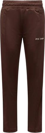 Palm Angels Classic Logo Track Pants - Heren - Sweatpants - Bruin - M - Polyester - Broeken