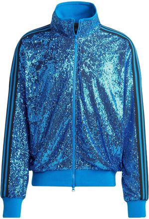 adidas originals Sequin Track Jacket Blue IA2463