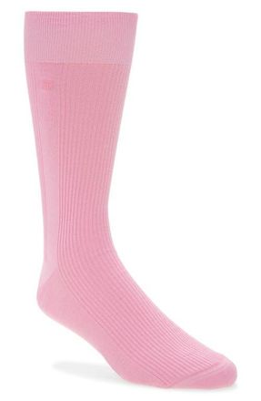 Tom Ford Cotton Rib Socks in Pink Camelia at Nordstrom, Size X-Large