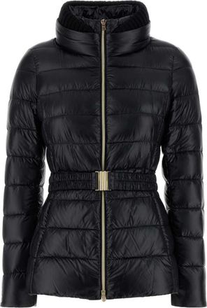 Herno Black nylon down jacket