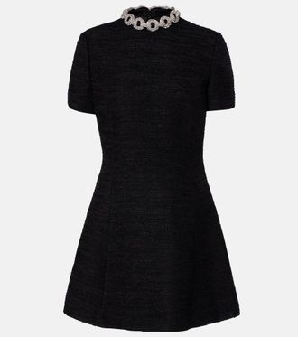 Valentino Garavani Vestido corto adornado