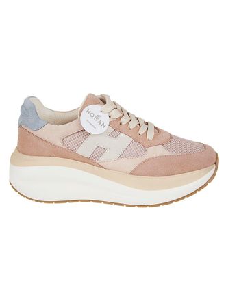 Hogan Maxi I Active Sneakers in Suede and Mesh