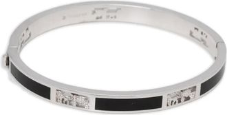 Coach Armband met verfraaid logo - Zilver