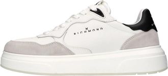 John Richmond Sneakers - Heren - Sneakers - Wit - 44 EU - Leer - Schoenen