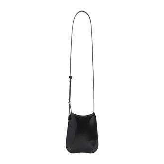 Jacquemus The Bisou Phone Pouch - Dames - Tassen - Zwart - Maat: ONE Size Katoen