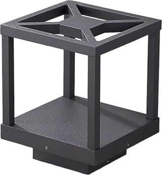 Lucande Lucande - L&aacute;mpara Led Para Exterior lealan En Negro De Aluminio