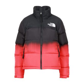The North Face Zwarte Nylon Ritsjas met Logo - Dames - Ski Jassen - Zwart - M - Nylon - Fitness