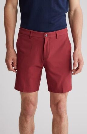 Original Penguin 9-Inch Solid Flat Front Golf Shorts in Cordovan at Nordstrom Rack, Size 32