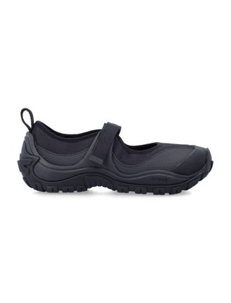 Crocs platte schoenen zwart