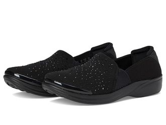 Life Stride Poppyseed Womens Shoes Black Rhinestone : 9.5 M, Textile