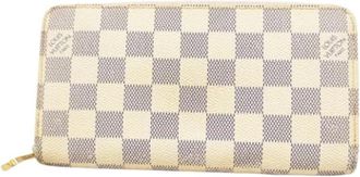 Louis Vuitton Pre-owned Wallets, female, White, Size: ONE SIZE Pre-owned Fabric Wallet