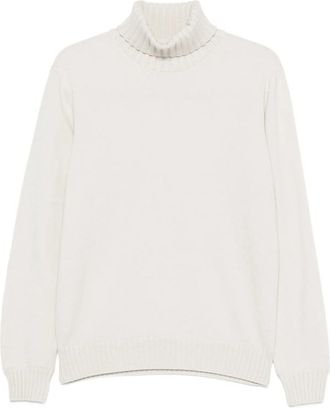 Magazzino Ricambi Ribbed-knit Roll-neck Sweater