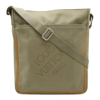 Louis Vuitton Pre-owned Cross Body Bags, male, Beige, Size: ONE SIZE Pre-owned Damier Geant shoulder bag