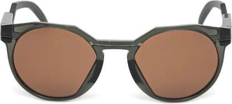 Oakley HSTN zonnebril met rond montuur - Groen