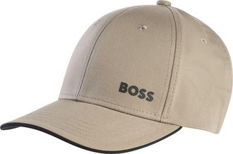 HUGO BOSS Baseball Cap HUGO Kody-PL, Herren, medium beige 269, Stoff, Kunstfaser, Caps Baseball Cap, im Tucker Style, mit HUGO Patch
