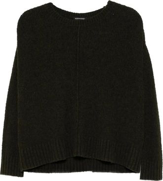 Eileen Fisher crew-neck jumper - Green