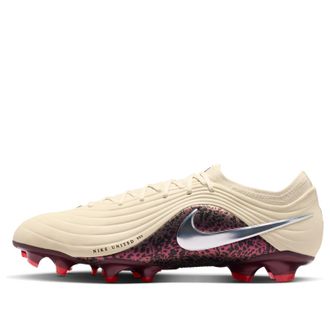 Nike United Tiempo Maestro Elite FG Fossil Burgundy Crush Metallic Silver IO8457-201