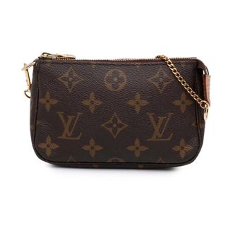 Louis Vuitton Pre-owned Handbags, female, Brown, Size: ONE SIZE Pre-owned Chain Embellished Pouch